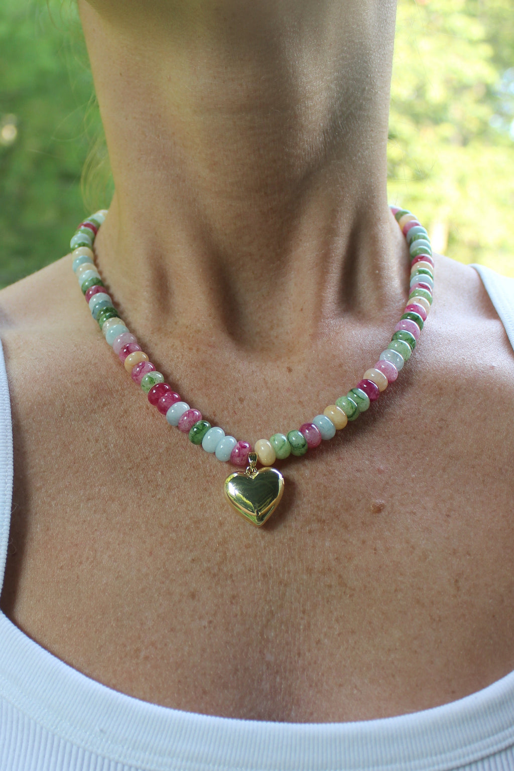 Bubble heartbreaker necklace