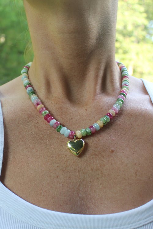 Bubble heartbreaker necklace