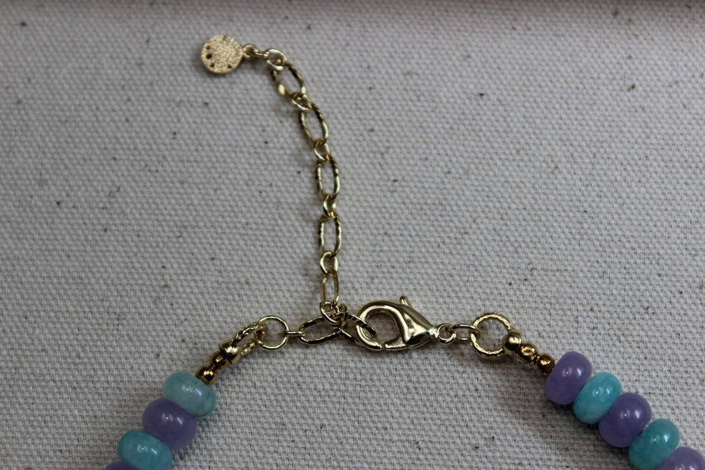 Cotton Candy Pearl Necklace