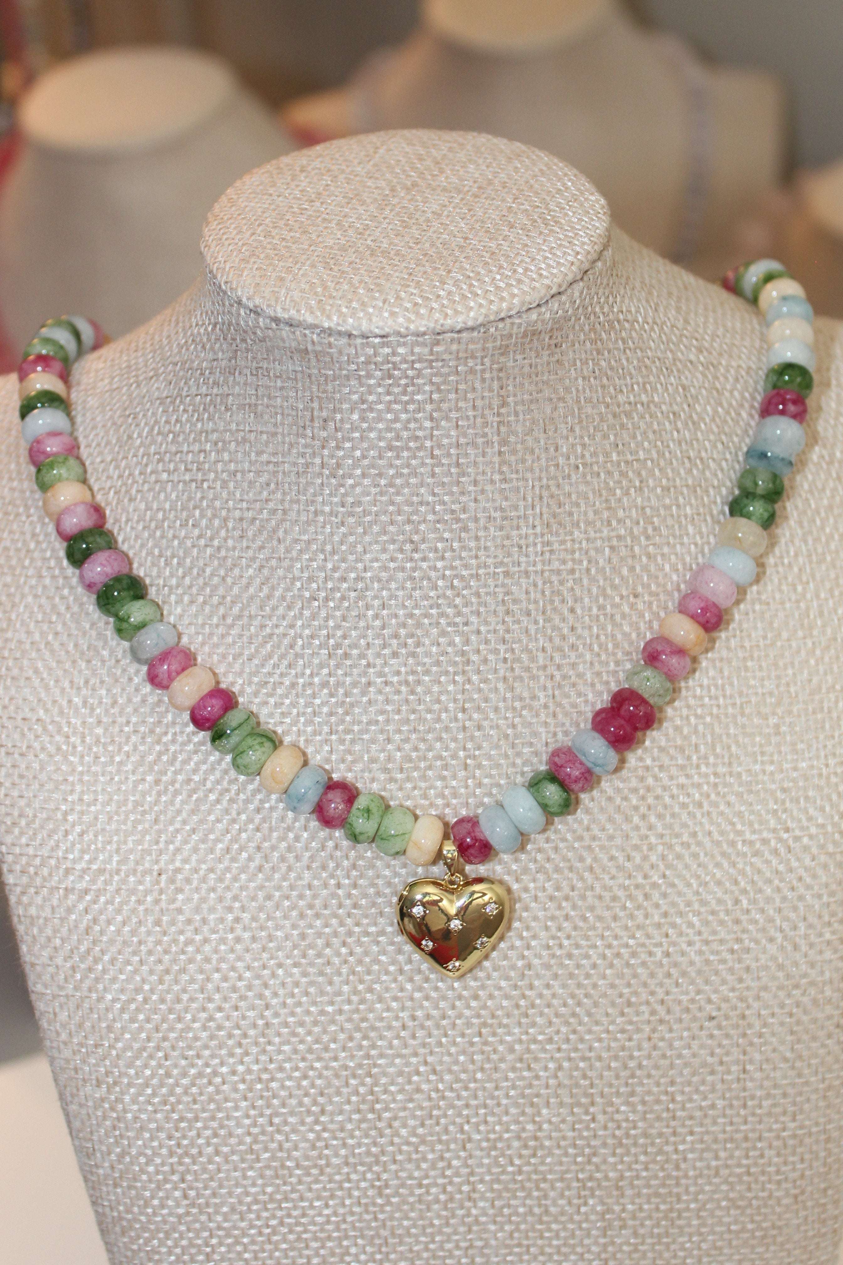 Bubble heartbreaker necklace