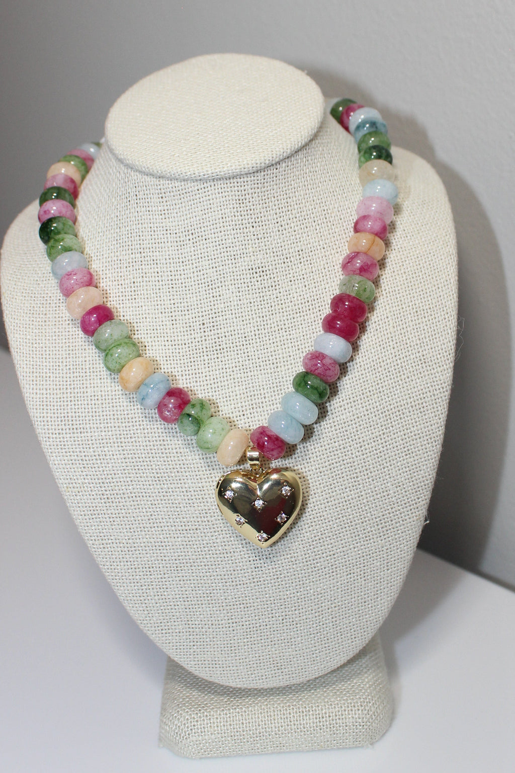 Bubble heartbreaker necklace