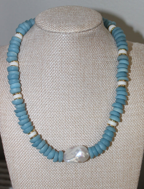Ashanti Pearl Necklace